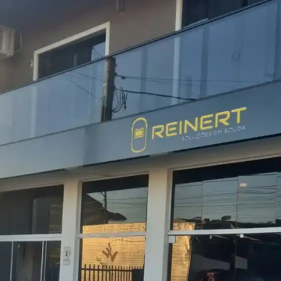 Fachada da nova sede da Reinert Soldas